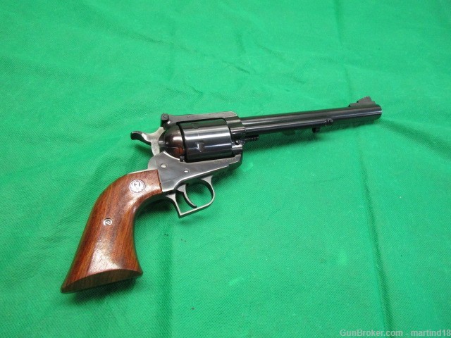 Outstanding Ruger Super Blackhawk 44 Magnum Blued 7 1/2" Barrel  -img-0