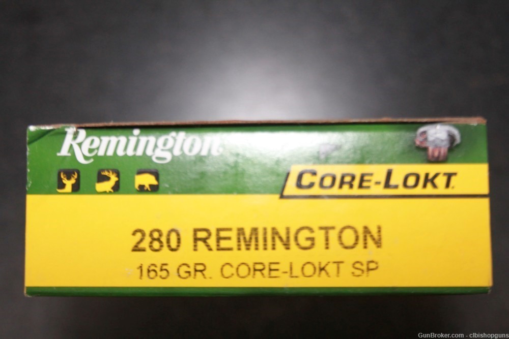 Remington Core-Lokt .280 Remington 165 grain SP 60 rnds 3 boxes ammo-img-3