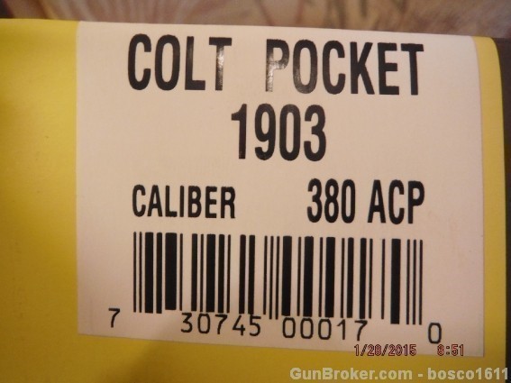 COLT 1903 Magazine pocket 380 ACP 7rd hammerless-img-3