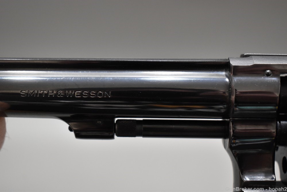 Nice Smith & Wesson Model 17-3 Revolver 6" 22 LR 1970 C&R-img-14