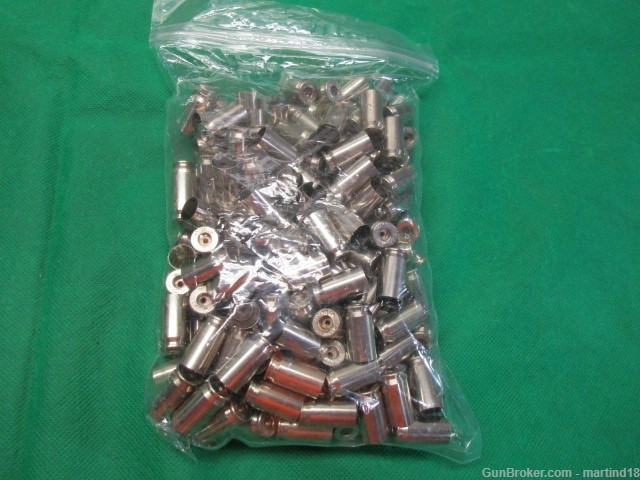 45ACP Match NEW Brass Cases Midway 100-Ct Nickel Plated-img-2