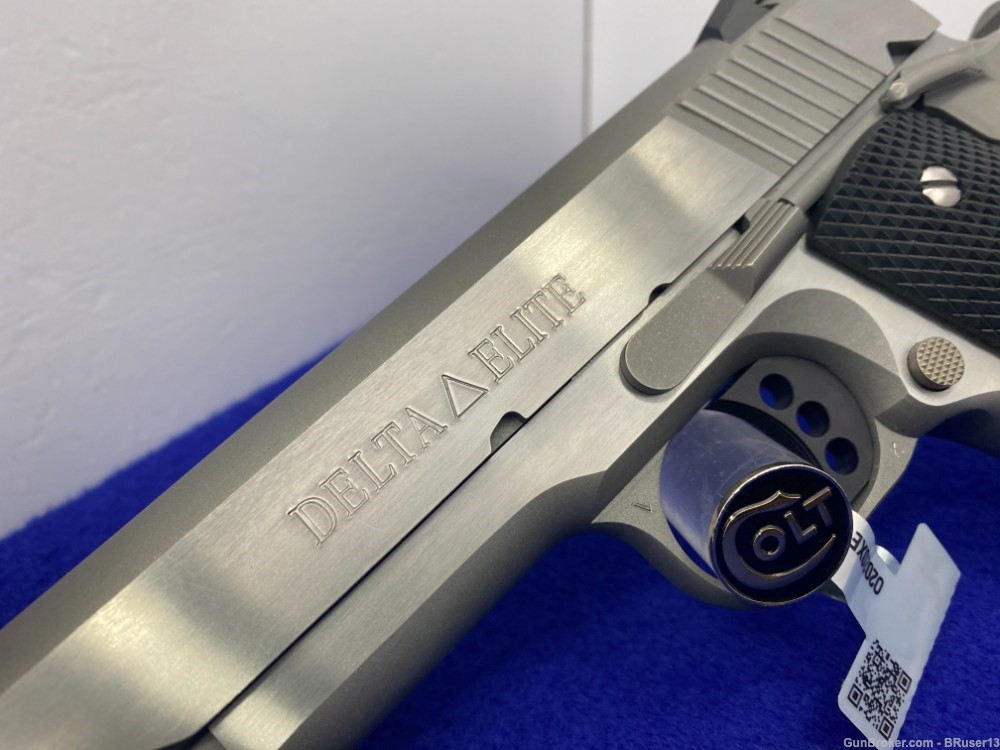 2021 Colt Delta Elite 10mm Stainless 5" *CLASSIC SEMI-AUTOMATIC PISTOL* -img-10