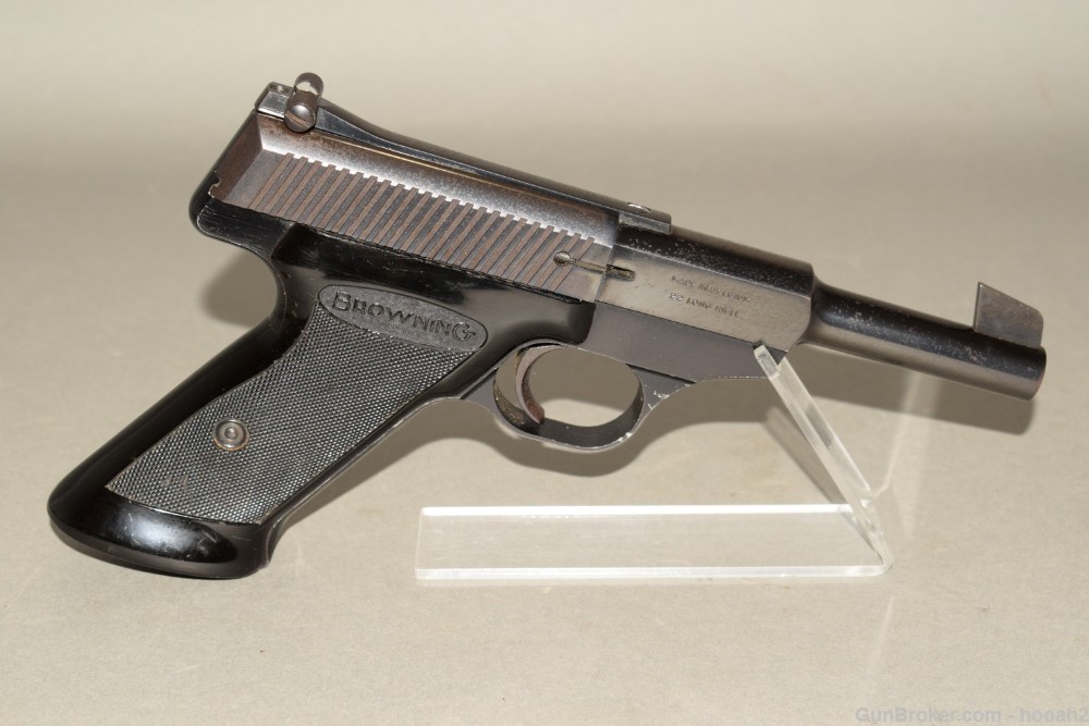 Early Belgian Browning Nomad Semi Auto Pistol 22 LR 1962 C&R READ-img-0