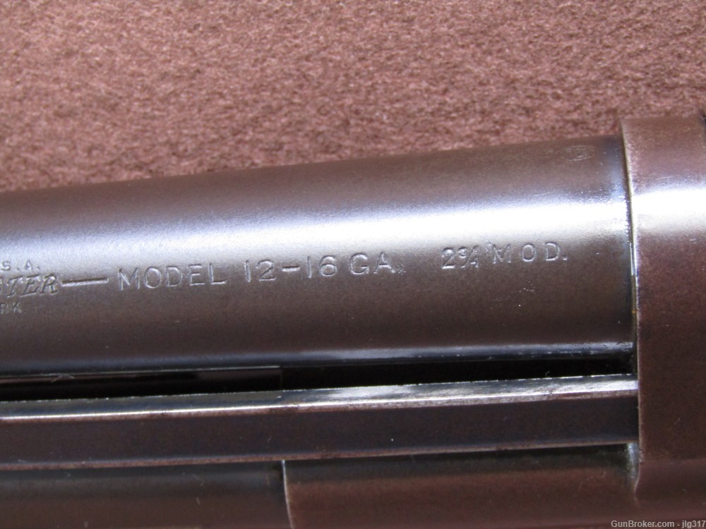 Winchester 12 16 GA 2 3/4" Pump Shotgun Made in 1929 C&R Okay-img-14