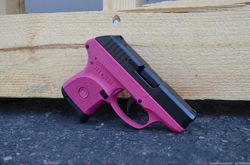 Ruger LCP 380acp X-Werks Rasberry Pink 3701 LCP380 2.7" New-img-1