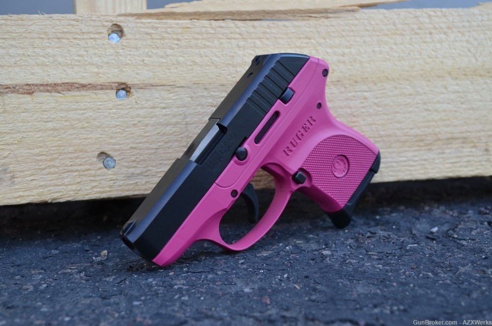 Ruger LCP 380acp X-Werks Rasberry Pink 3701 LCP380 2.7" New-img-0