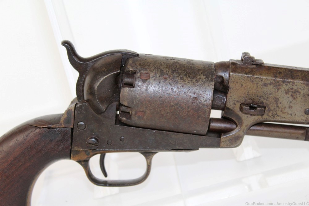 “4-SCREW” Antique Colt 3rd Model DRAGOON Revolver-img-10