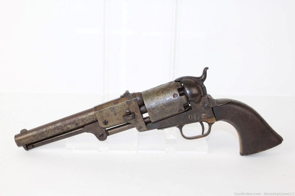 “4-SCREW” Antique Colt 3rd Model DRAGOON Revolver-img-1