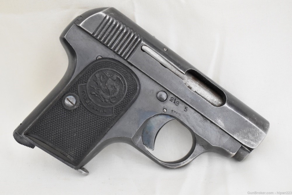 Spanish vest Pocket Pistol Modesto Santos .25 ACP C&R OK-img-2