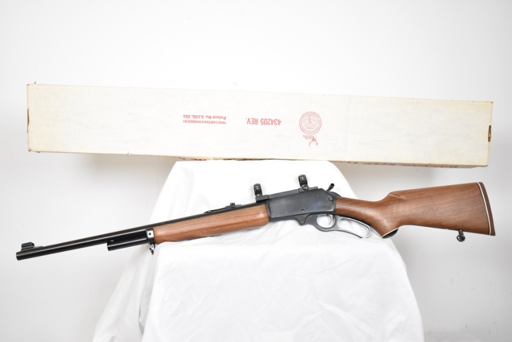 Marlin 1895 SS .45-70 Govt LIKE NEW IN BOX! JM marked barrel made in 1990-img-1