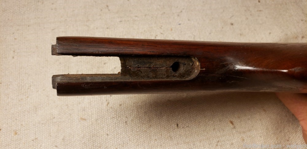 Stevens Ideal No.44 Rifle Boys Original Factory Wood Stock Set  Butt Plate.-img-16