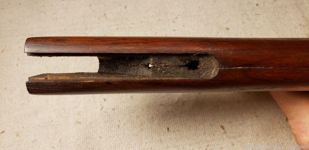 Stevens Ideal No.44 Rifle Boys Original Factory Wood Stock Set  Butt Plate.-img-17