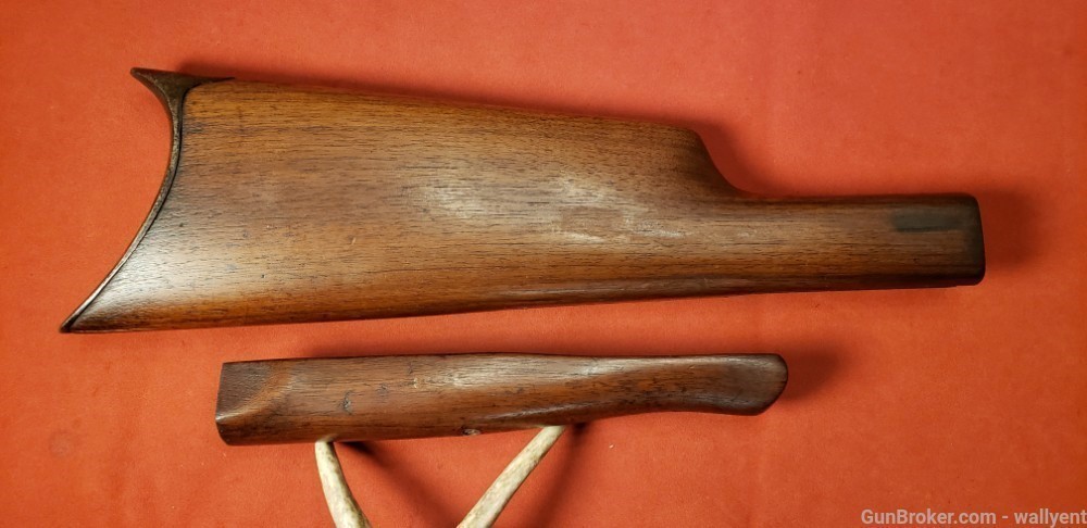 Stevens Ideal No.44 Rifle Boys Original Factory Wood Stock Set  Butt Plate.-img-19