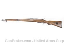 Swiss K31 7.5x55mm Straight Pull Rifle -  Good Surplus Condition:  Cracked -img-1