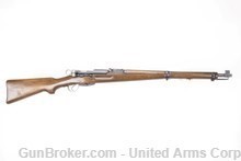Swiss K31 7.5x55mm Straight Pull Rifle -  Good Surplus Condition:  Cracked -img-0