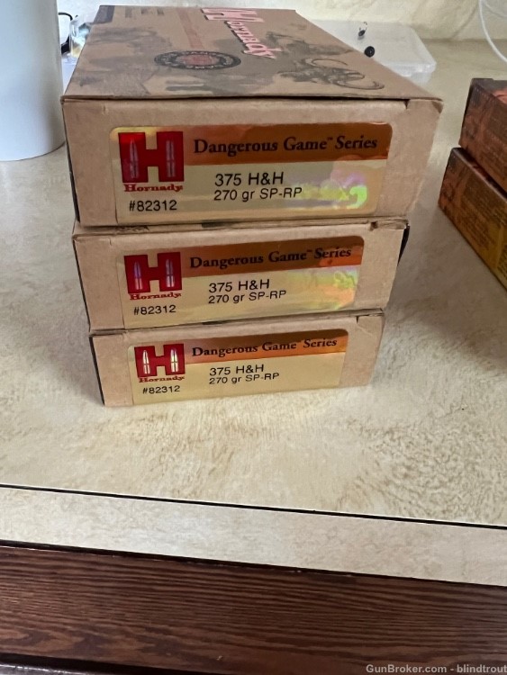 Hornady .375 H&H 270 grn SP-RP  48 rnds-img-0