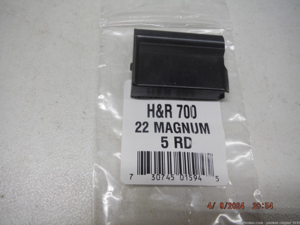 H&R 700 22 magnum 5Rd Magazine-img-0