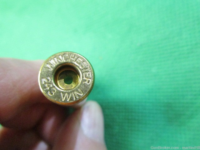 243 Winchester NEW Brass Cases Winchester Western 100-Ct Annealed-img-5
