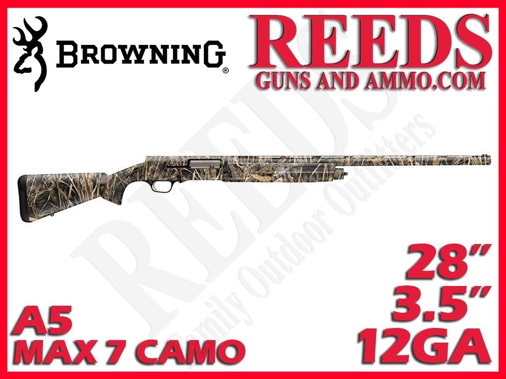 Browning A5 Max 7 Camo 12 Ga 3-1/2in 28in 0119122004-img-0