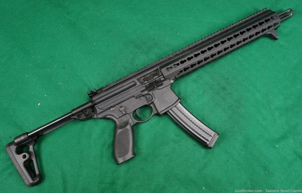 Sig Sauer MPX 9 9mm Carbine 16.5" Pinned & Welded w/ Maxim Stock 1¢ Start-img-0
