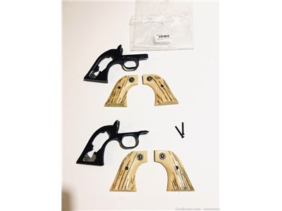 RUGER SINGLE SIX FRAMES AND GRIPS