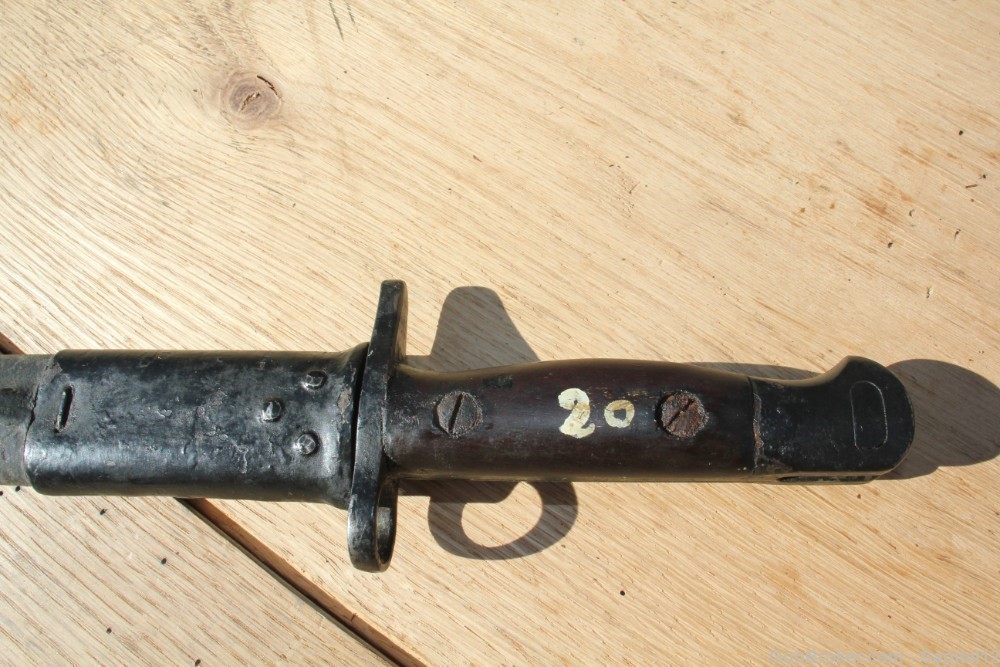 1907 Enfield #1 MkIII 303 British Rifle Bayonet Lithgow 1915-img-1