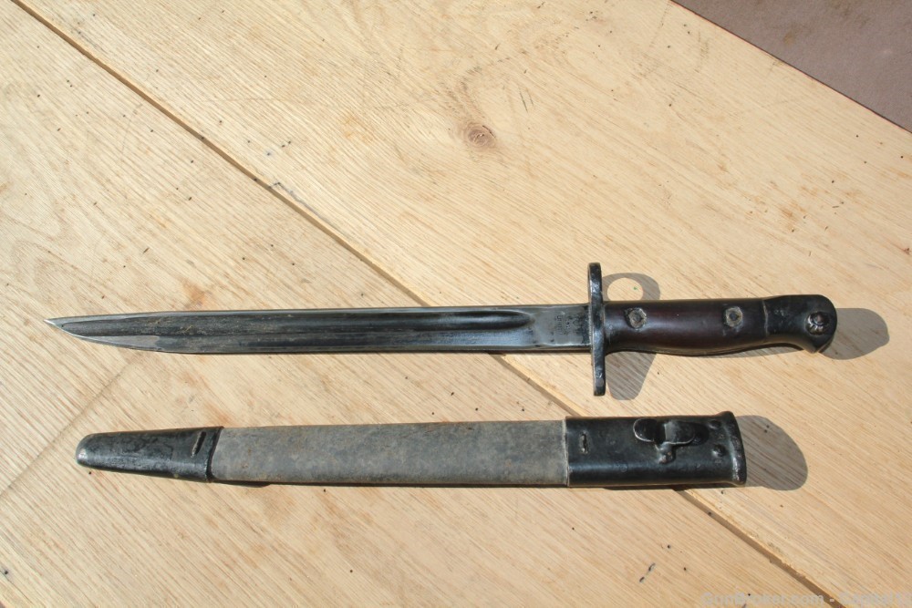1907 Enfield #1 MkIII 303 British Rifle Bayonet Lithgow 1915-img-5