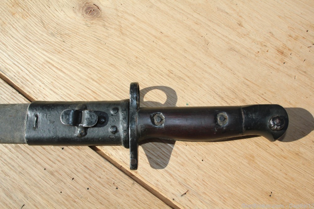 1907 Enfield #1 MkIII 303 British Rifle Bayonet Lithgow 1915-img-3