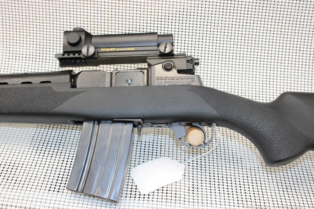 RUGER MINI-14 WITH AIM POINTRED DOT-img-2