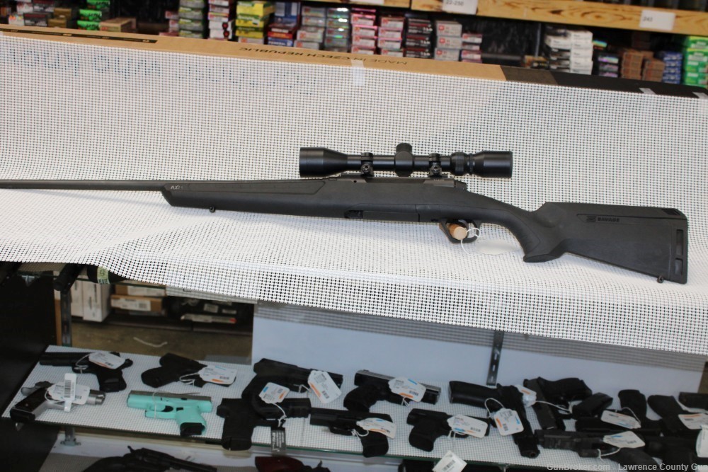 SAVAGE AXIS .223 WITH SCOPE-img-0