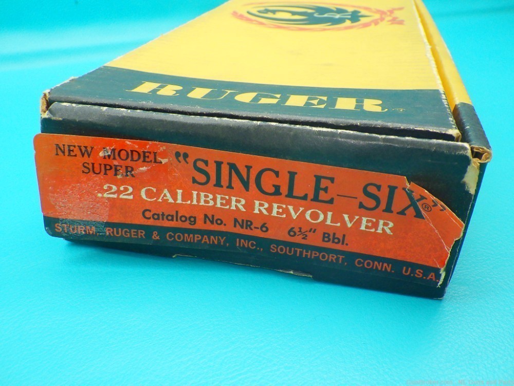 Ruger NM Single Six Convertible .22LR/.22WMR 6.5"bbl W/Box MFG 1981 -img-22
