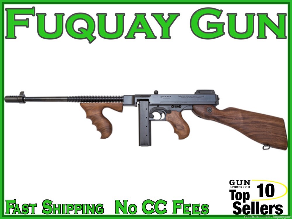 Auto Ordnance 1927A-1 Deluxe T145 ACP 20rd 16.5" Tommy Gun Thompson 1927-img-0