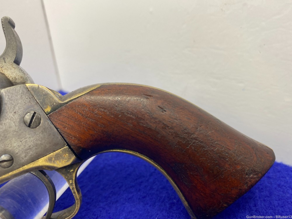 1863 Colt Model 1849 Pocket .31 cal Blue/CCH *AMAZING CIVIL WAR ERA COLT*-img-5