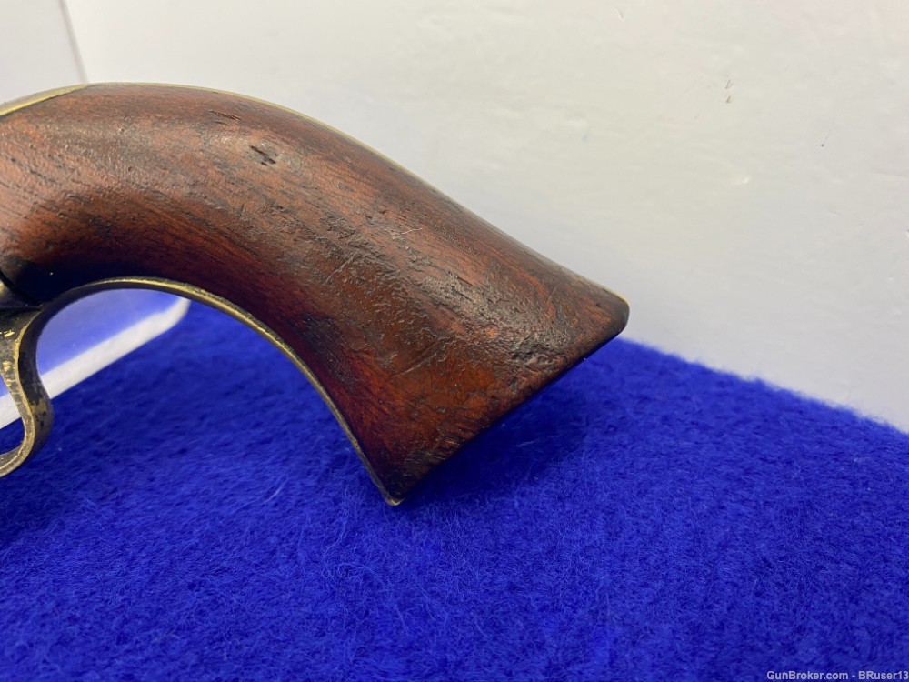 1863 Colt Model 1849 Pocket .31 cal Blue/CCH *AMAZING CIVIL WAR ERA COLT*-img-4