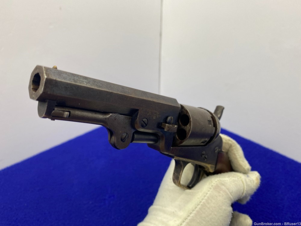 1863 Colt Model 1849 Pocket .31 cal Blue/CCH *AMAZING CIVIL WAR ERA COLT*-img-38