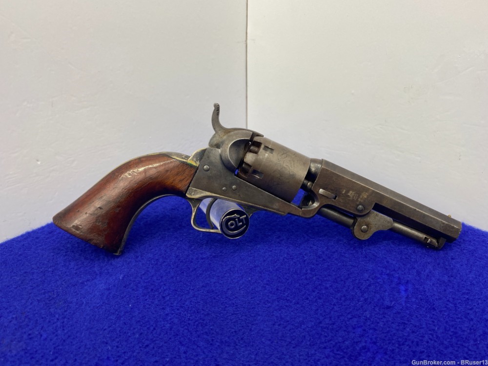 1863 Colt Model 1849 Pocket .31 cal Blue/CCH *AMAZING CIVIL WAR ERA COLT*-img-17