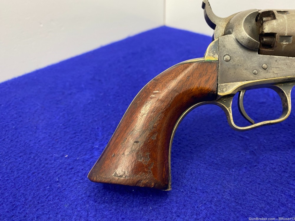 1863 Colt Model 1849 Pocket .31 cal Blue/CCH *AMAZING CIVIL WAR ERA COLT*-img-45