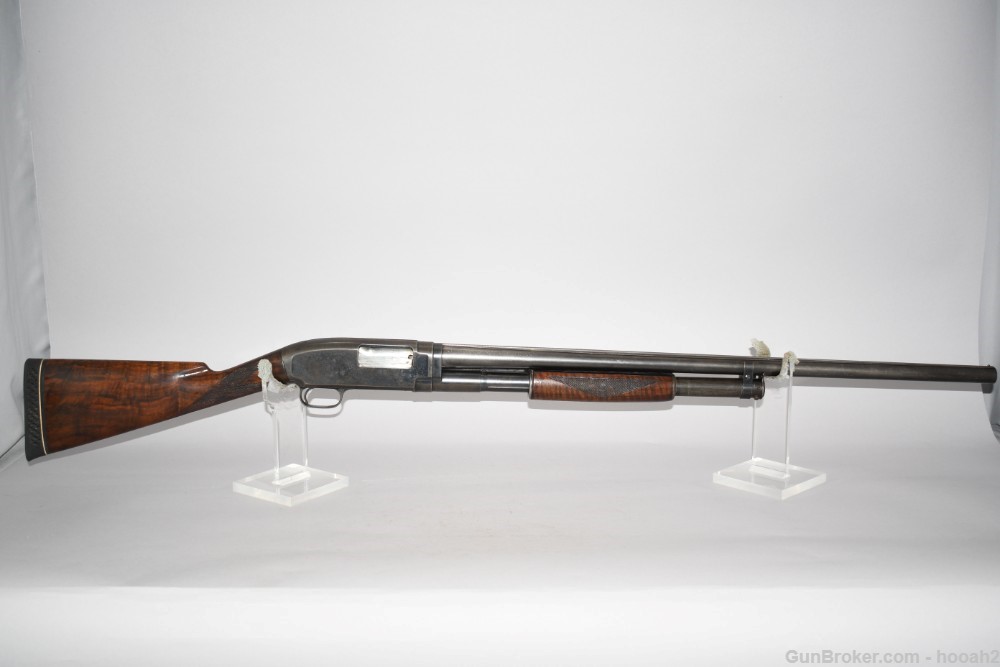 Winchester Model 12 Tournament Style Solid Rib Shotgun 12 G 1926 C&R-img-0