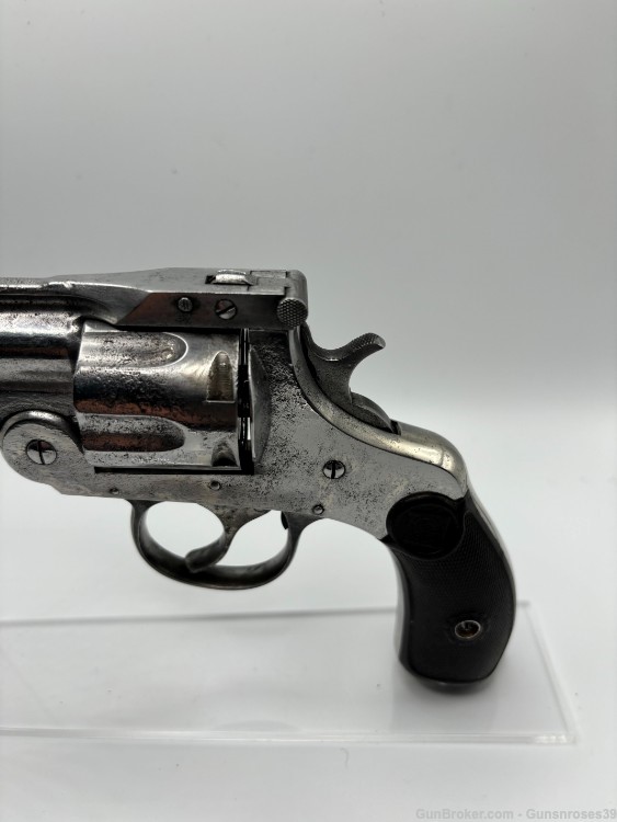 Antique Harrington & Richardson top break .32 S&W Revolver-img-11