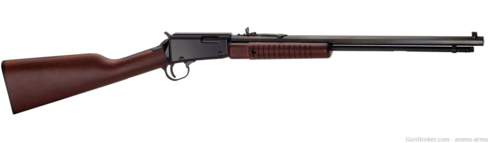 Henry Pump Action Octagon .22 Magnum 20.5" 12 Rounds Walnut H003TM-img-1
