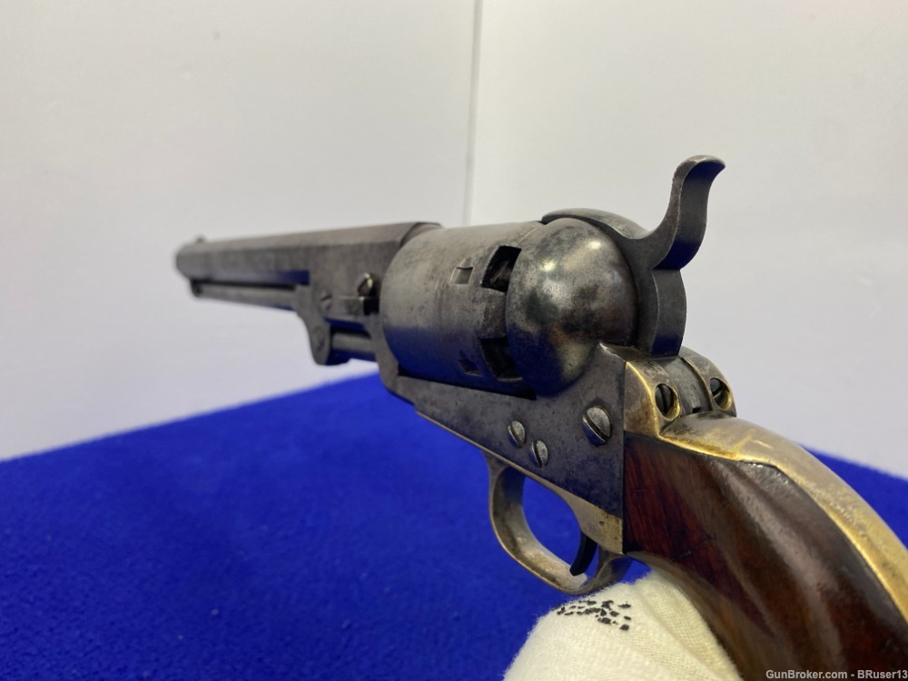 1858 Colt 1851 Navy .36 Cal Blue 7.5" *COLTS TIMELESS PERCUSSION REVOLVER*-img-33