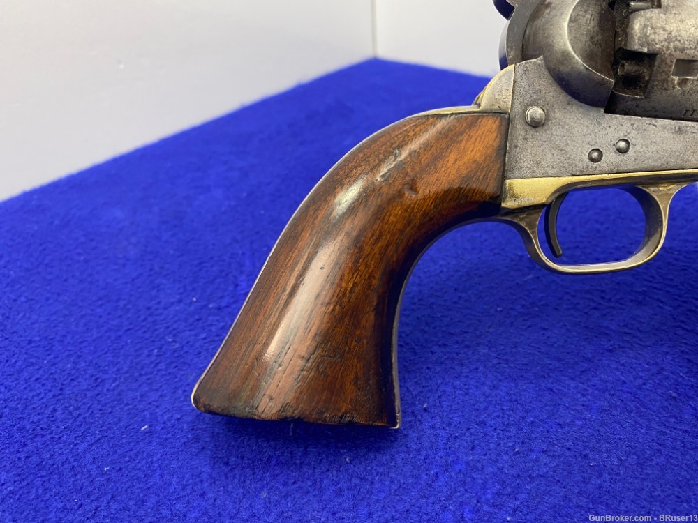 1858 Colt 1851 Navy .36 Cal Blue 7.5" *COLTS TIMELESS PERCUSSION REVOLVER*-img-45