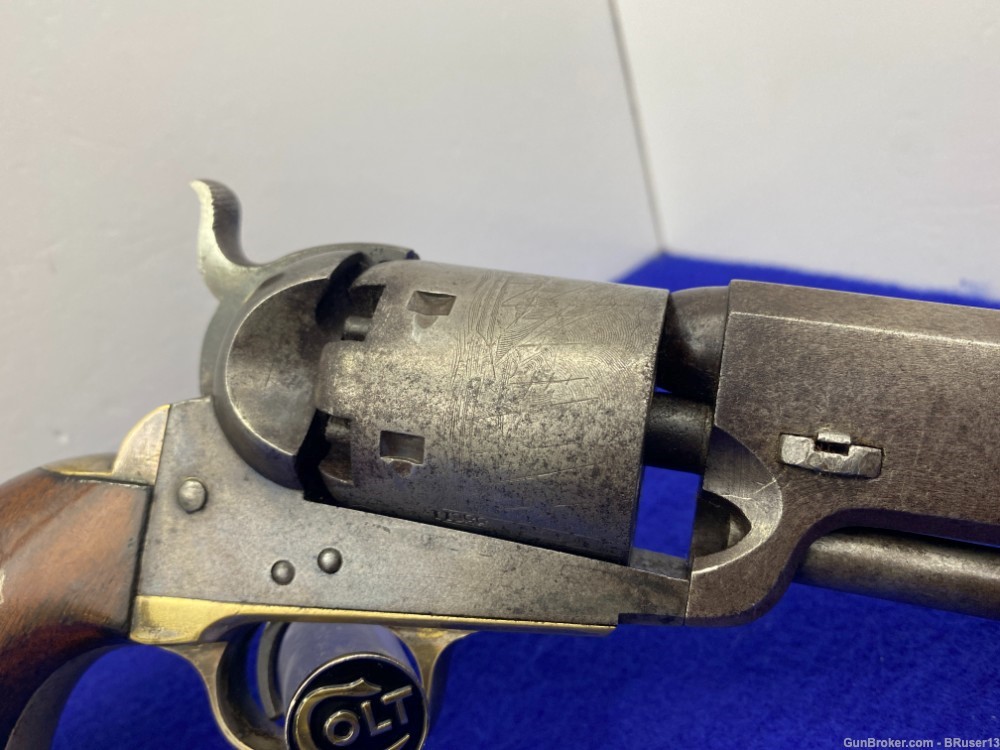 1858 Colt 1851 Navy .36 Cal Blue 7.5" *COLTS TIMELESS PERCUSSION REVOLVER*-img-24