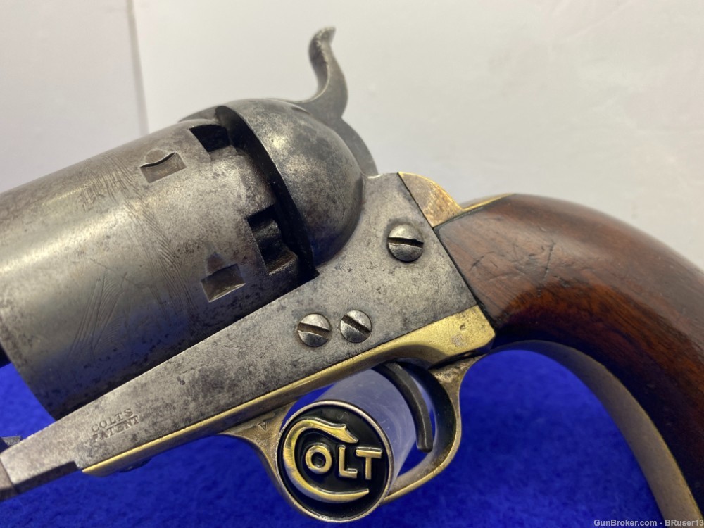 1858 Colt 1851 Navy .36 Cal Blue 7.5" *COLTS TIMELESS PERCUSSION REVOLVER*-img-4