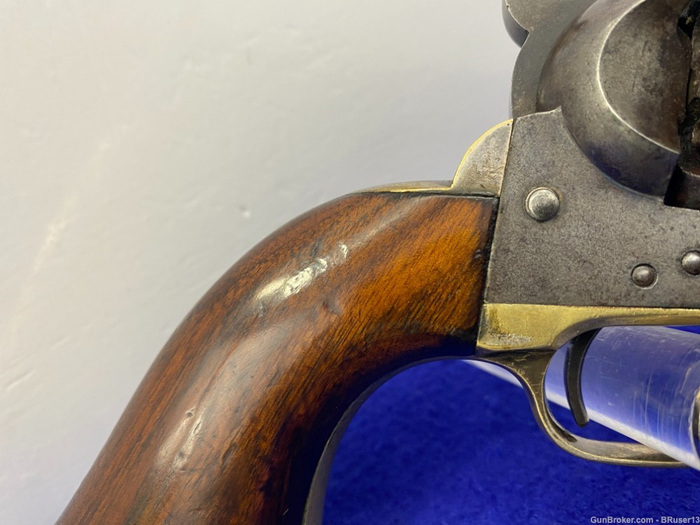 1858 Colt 1851 Navy .36 Cal Blue 7.5" *COLTS TIMELESS PERCUSSION REVOLVER*-img-19
