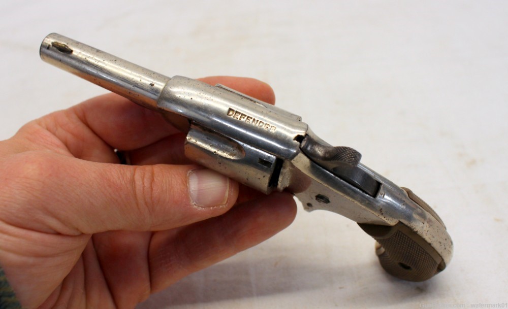 Iver Johnson DEFENDER Revolver lot .22 .32 parts repair restore GUNSMITH -img-11