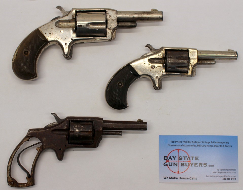 Iver Johnson DEFENDER Revolver lot .22 .32 parts repair restore GUNSMITH -img-1