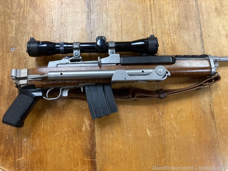 Mini 14 Ranch with Folding Stock  Excellent Penny No Reserve -img-0