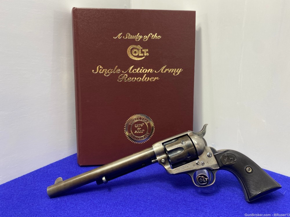 1897 Colt Single Action Army .45 Colt Blue *WITH THE BEST KNOWN SAA BOOK*-img-0