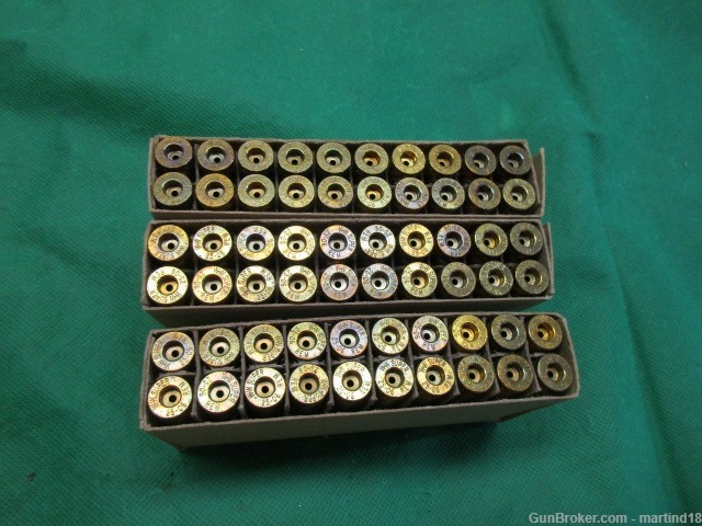 3 Boxes NEW Winchester 25-06 Brass Cases 60-Rds Annealed-img-2
